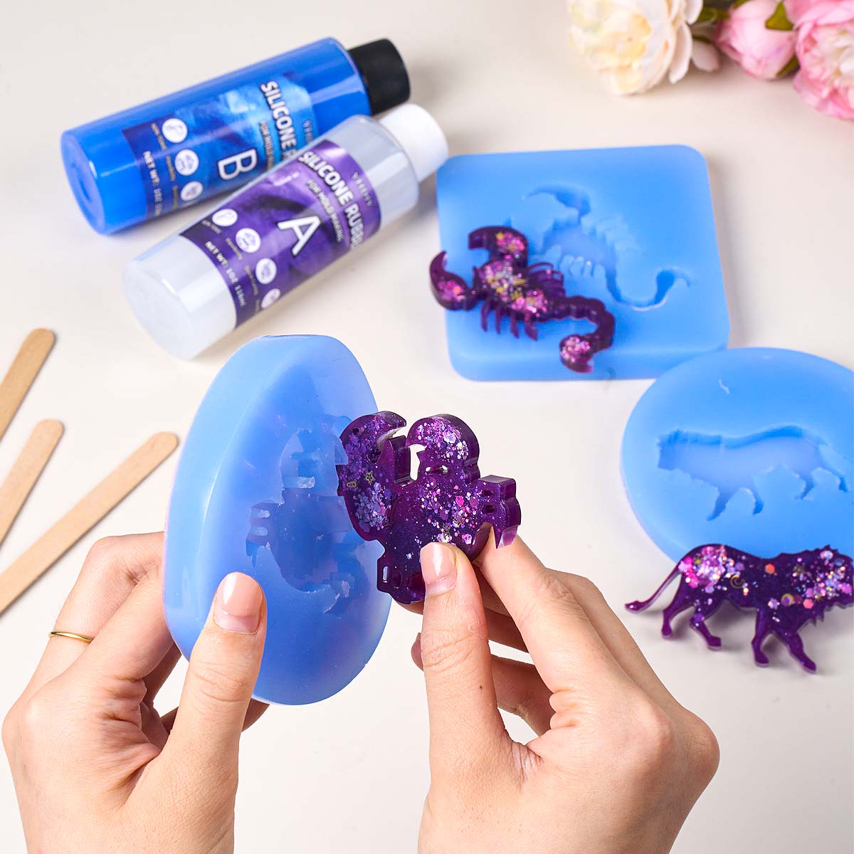 118ml/296ml Silicone Mold Maki - Soap Making Diy Kit 评论和价格