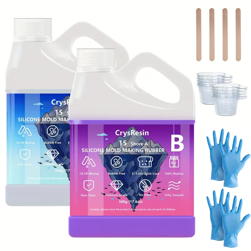 500ml 2 Bottles Liquid Silicon - Soap Making Diy Kit 评论和价格
