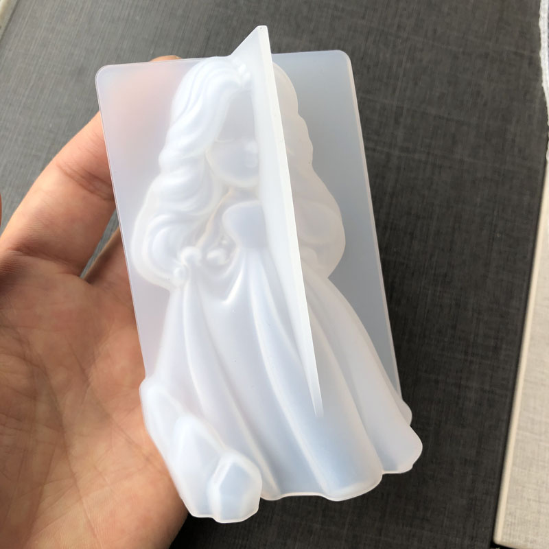 3D Cute Princess Silicone Cand - Soap Making Gifts 评论和价格