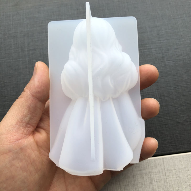 3D Cute Princess Silicone Cand - Soap Making Gifts 评论和价格