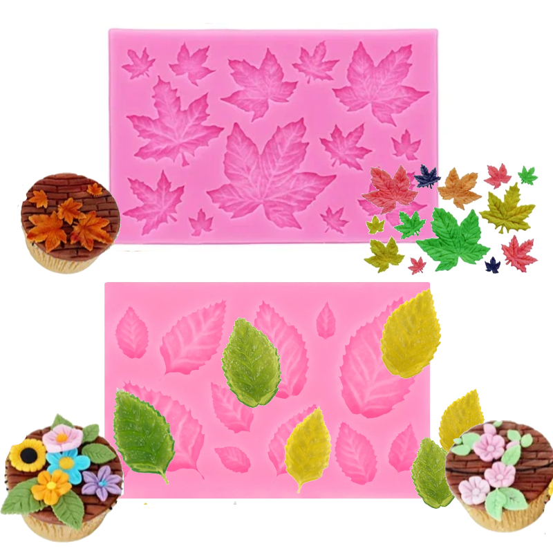 Maple Leaf Silicone Mold Set f - Soap Making Ins 评论和价格