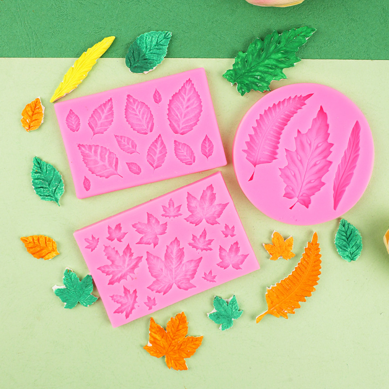 Maple Leaf Silicone Mold Set f - Soap Making Ins 评论和价格