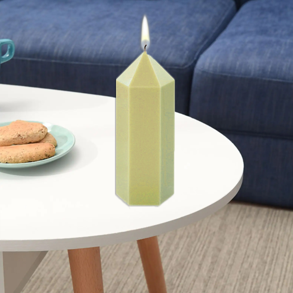 3D Hexagonal Column Candle Mol - Soap Making Diy Kit 评论和价格