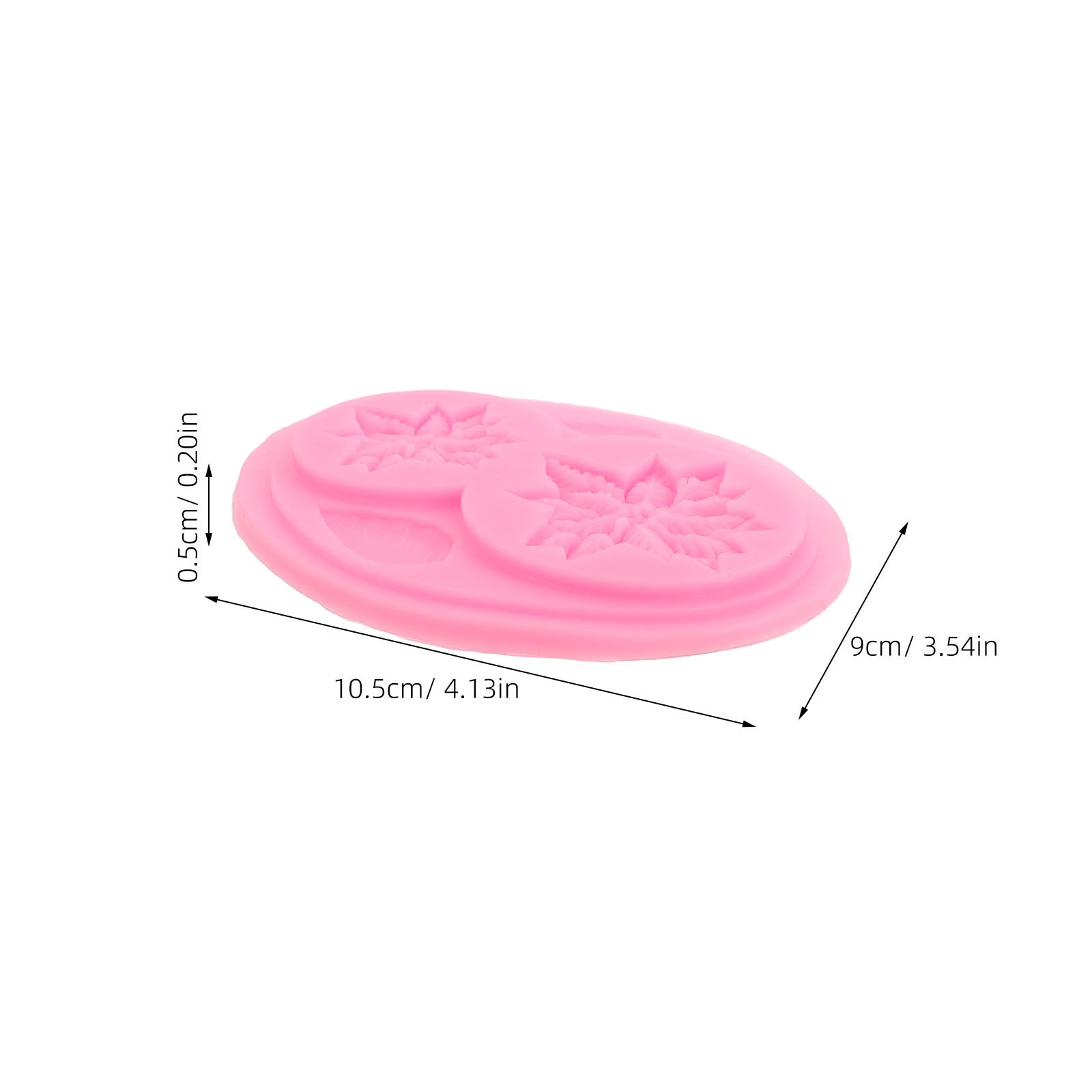 2Pcs Floral Silicone Molds for - Soap Making Ins 评论和价格
