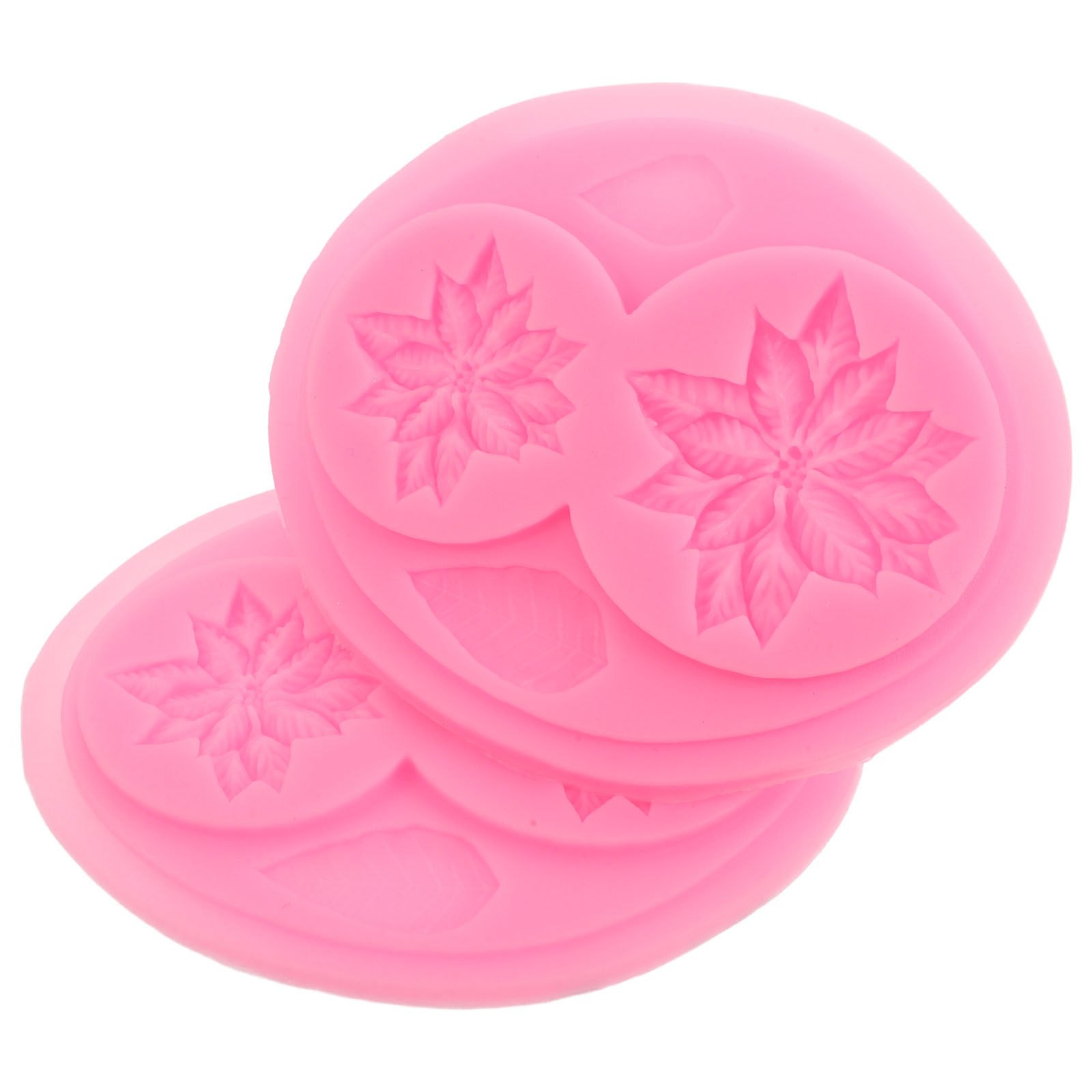 2Pcs Floral Silicone Molds for - Soap Making Ins 评论和价格