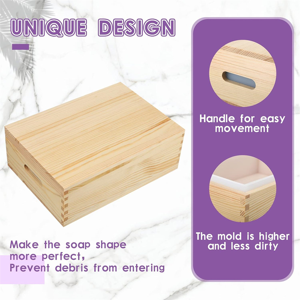 Large Soap Molds Rectangle Sil - Soap Making Kit For Beginners 评论和价格