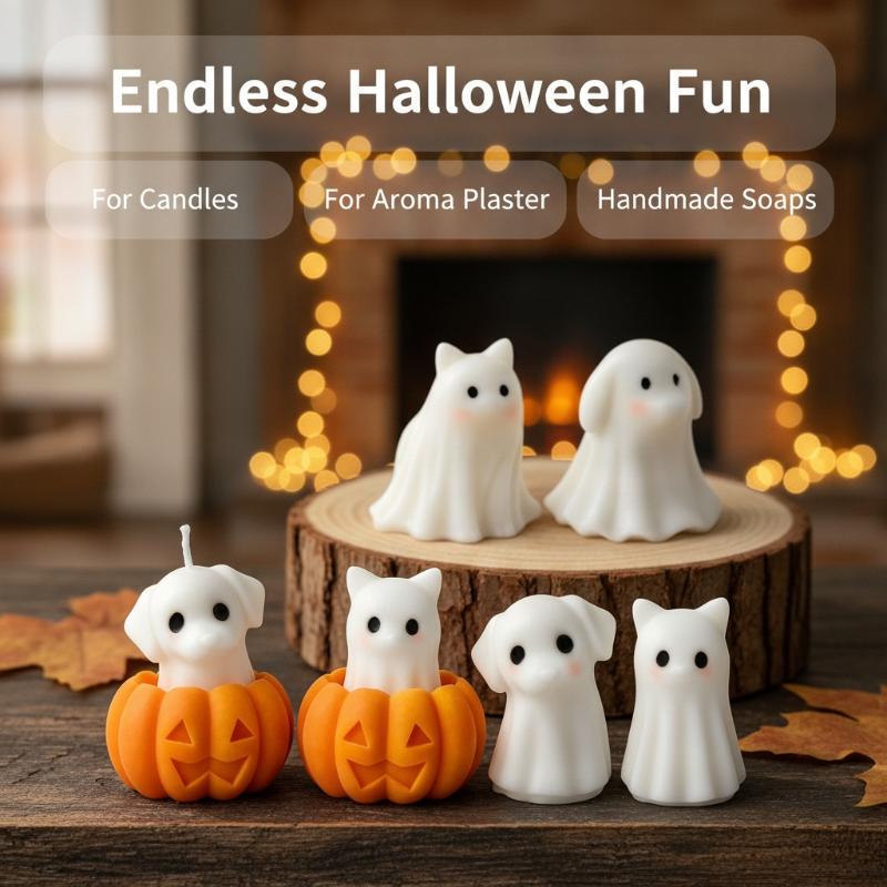 New DIY Halloween Multi-Use Si - Soap Making Ins 评论和价格