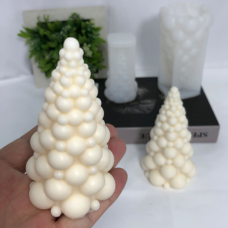 3D Bubble Christmas Tree Silic - Soap Making Diy Kit 评论和价格