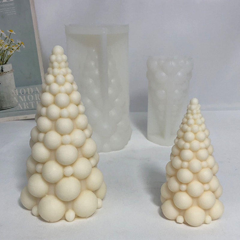 3D Bubble Christmas Tree Silic - Soap Making Diy Kit 评论和价格