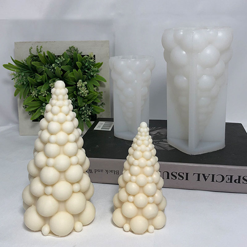 3D Bubble Christmas Tree Silic - Soap Making Diy Kit 评论和价格