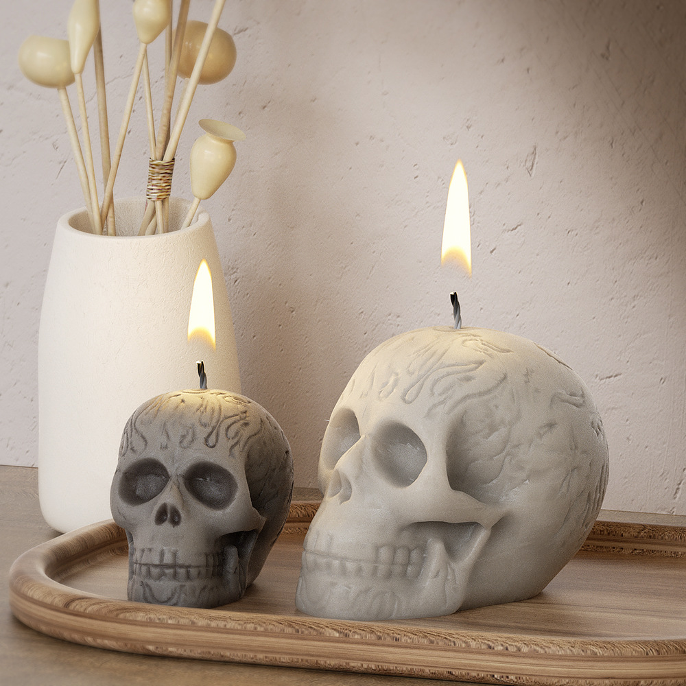 Multi Size Skull Head Silicone - Soap Making Gifts 评论和价格