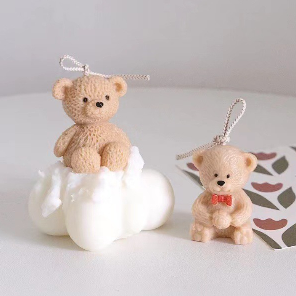 Easy Demold Teddy Bear Silicon - Soap Making Gifts 评论和价格