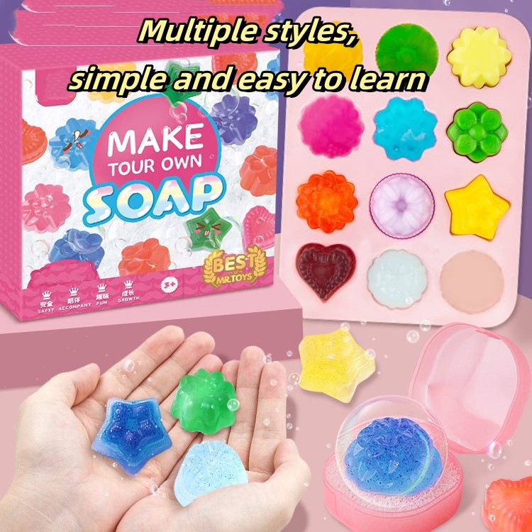 DIY Handmade Soap Crystal Soap - Soap Making Diy Kit 评论和价格