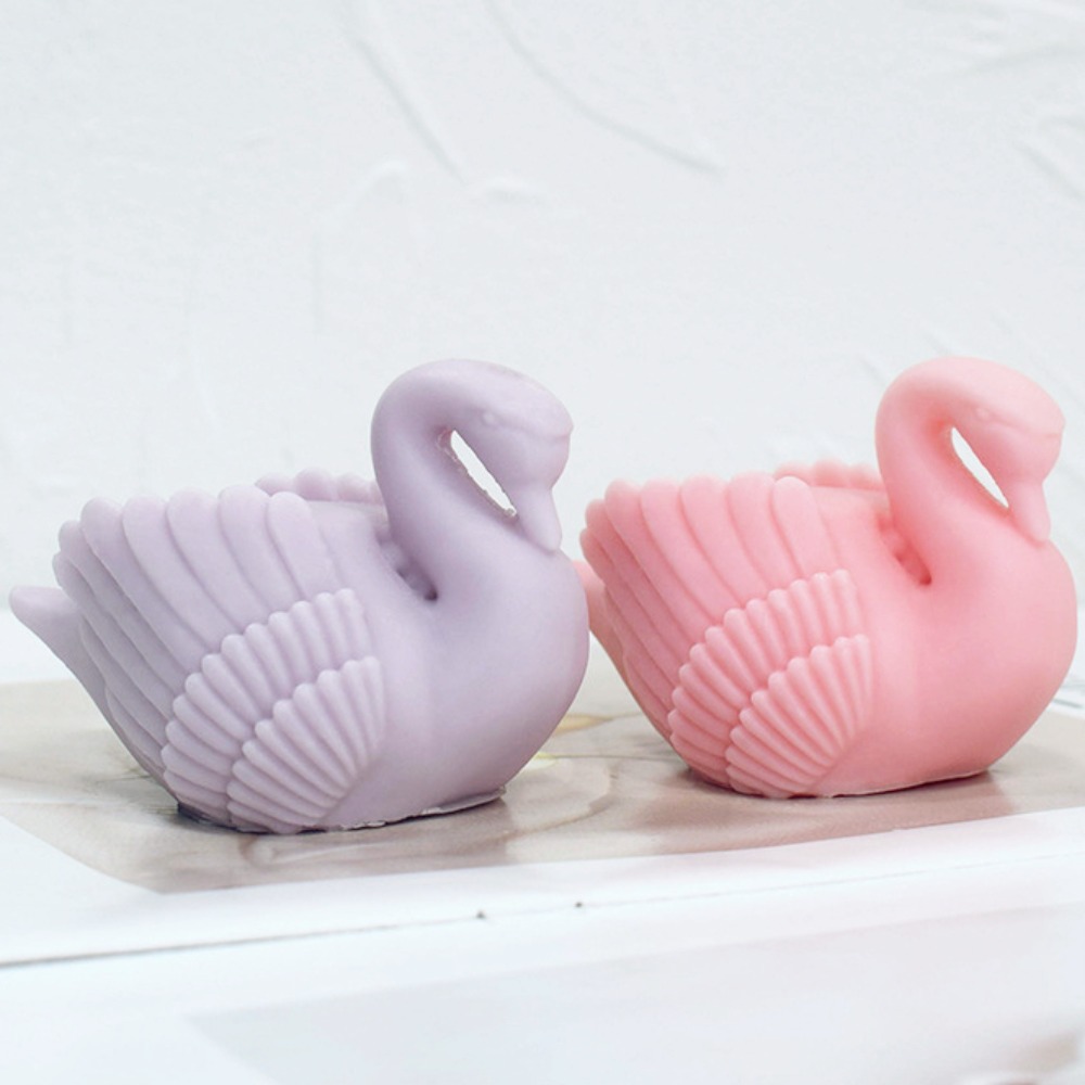 White Swan Silicone Candle Mou - Soap Making Gifts 评论和价格