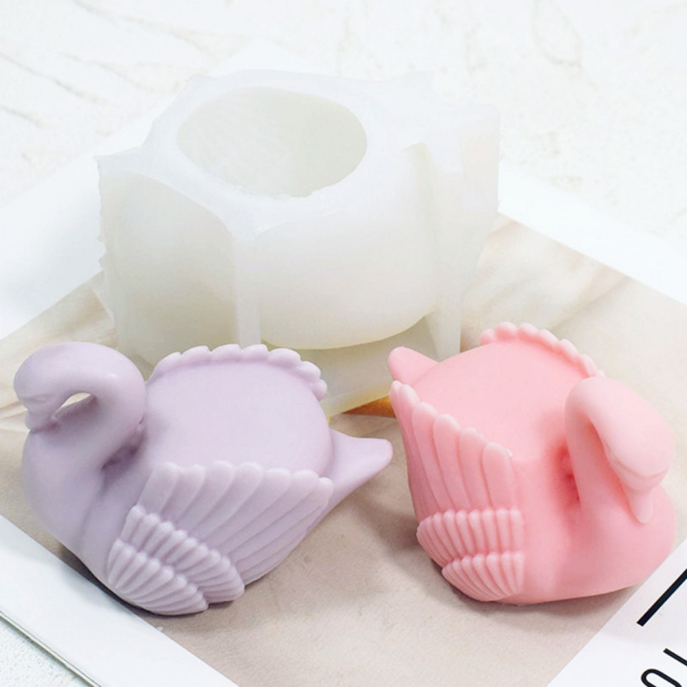 White Swan Silicone Candle Mou - Soap Making Gifts 评论和价格