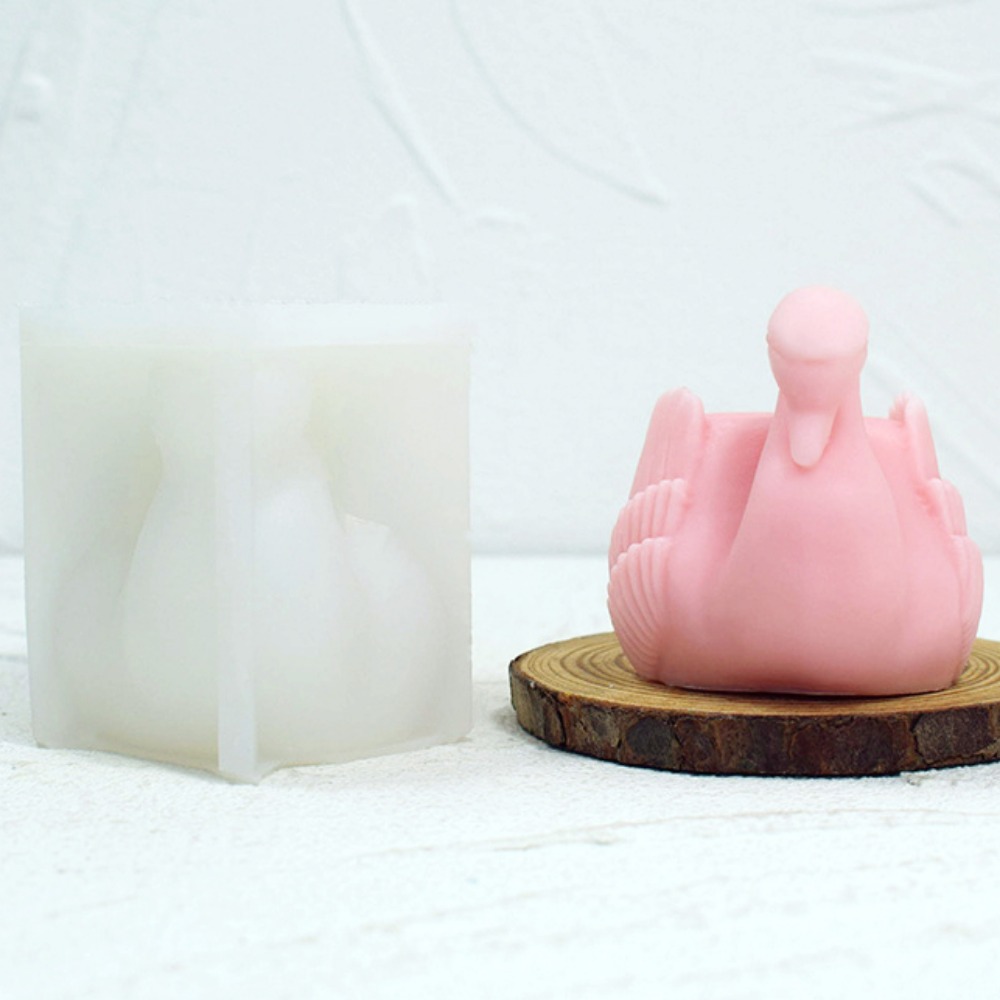 White Swan Silicone Candle Mou - Soap Making Gifts 评论和价格