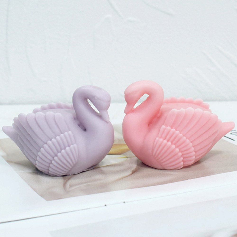 White Swan Silicone Candle Mou - Soap Making Gifts 评论和价格