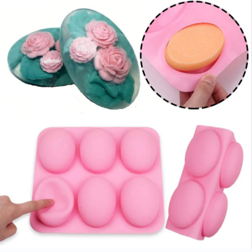 6 Cavities Multifunctional Ova - Soap Making Instructions 评论和价格