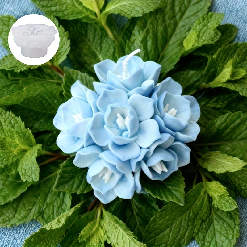 1 Hydrangea Candle Silicone Mo - Soap Making Ins 评论和价格