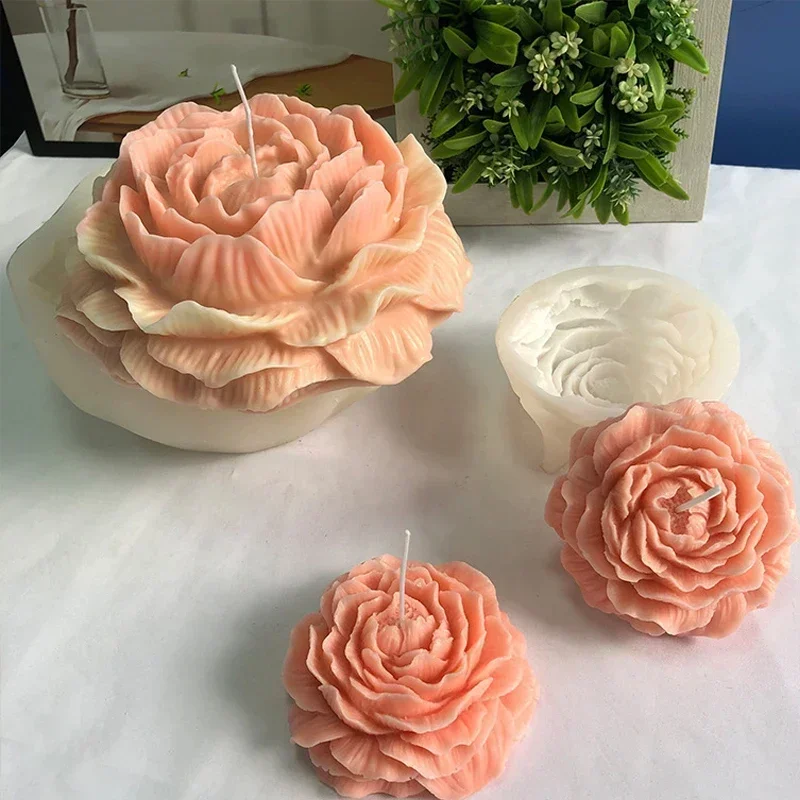 Extra Large 3D Flower Candle S - Soap Making Diy Kit 评论和价格