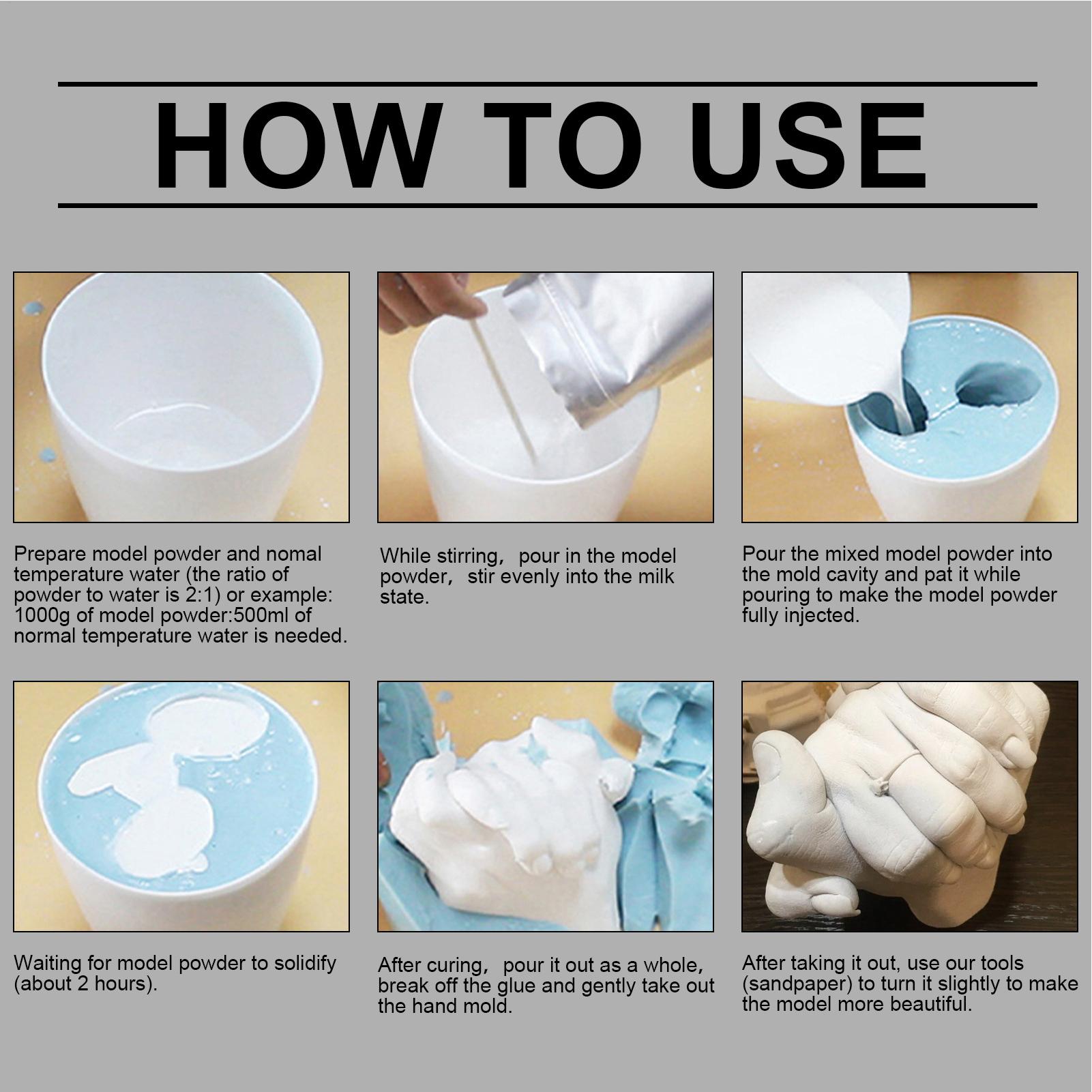 Baby Hand And Foot Casting Kit - Soap Making Ins 评论和价格