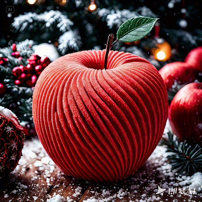 A trendy red apple silicone mo - Soap Making Ins 评论和价格
