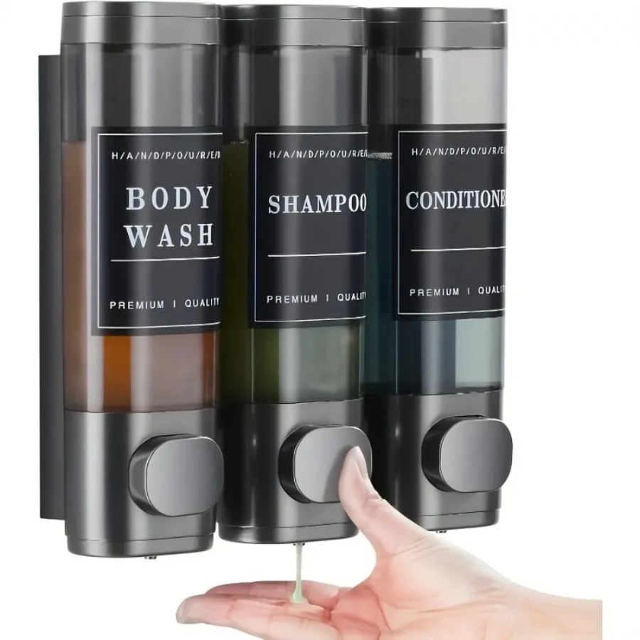 Wall Mounted Triple Shampoo Co - Soap Making Diy Kit 评论和价格