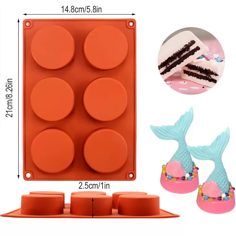 Round Silicone Soap Mold DIY H - Soap Making Instructions 评论和价格